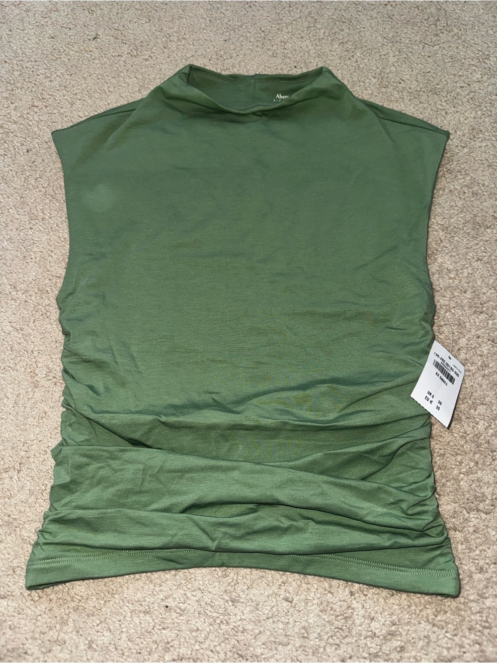 Abercrombie and Fitch mock neck tank size xxs NWT